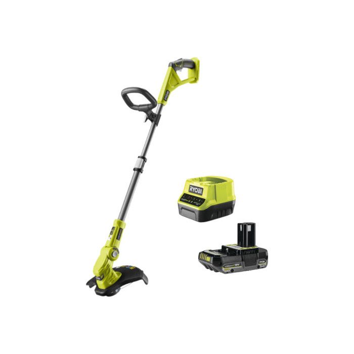 Pack RYOBI Coupe bordures dresse bordures OLT1832 18V One+ 1 Batterie 2.0Ah 1 Chargeur rapide - vue 1