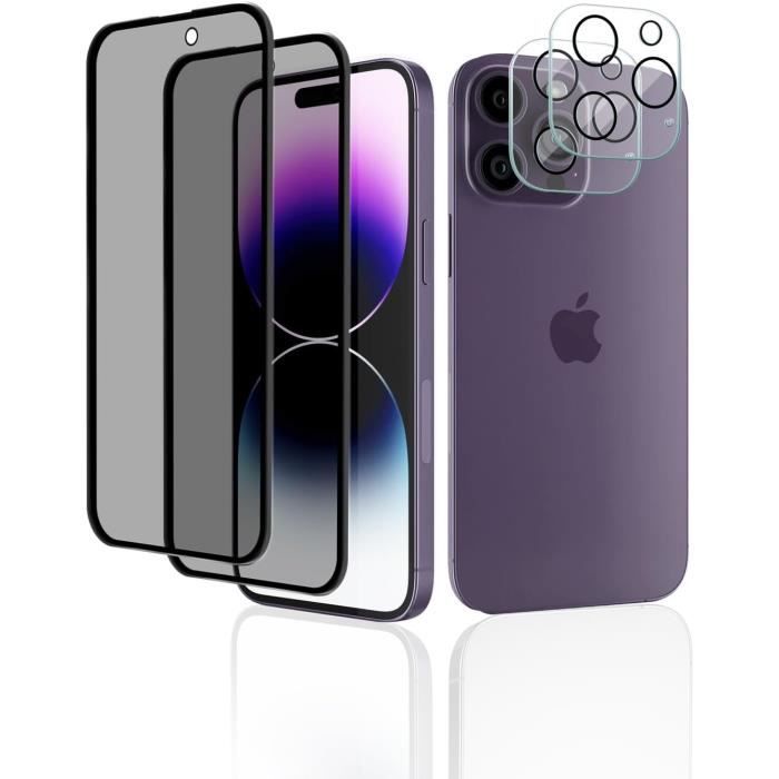 Film / Protection en Verre Trempé Anti - Espion iPhone 13 Mini