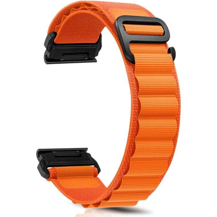 NotoCity Bracelet Fenix 6/Fenix 6 Pro De Montre En Silicone Souple De 22 Mm De Largeur Pour Garmin Fenix 7/Fenix 6/Fenix 5/Fenix 5 Plus/Fenix 6