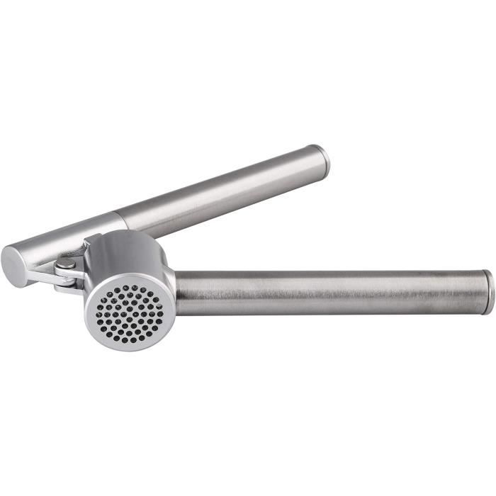 Presse-ail Professionnel KitchenCraft - Acier Inoxydable, Poignées Confortables, 18,5 Cm - 5