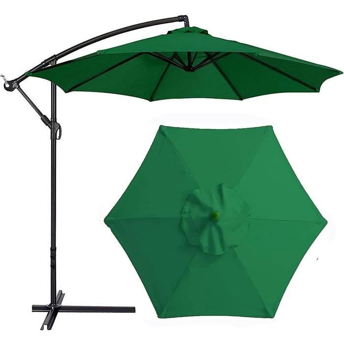 Toldo De Repuesto Para Sombrilla De Jardín - 2m, 2.7m, 3m, 6 U 8 Varillas, Protección UV30+, Varios Colores