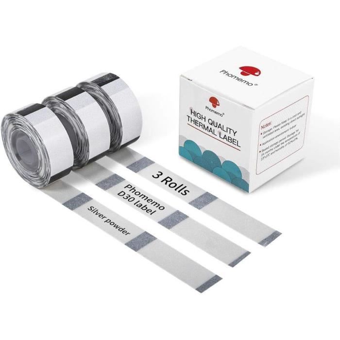 Lot De 3 Rouleaux Étiquettes Thermiques 70x70mm - 1500 Étiquettes Adresse Compatible Zebra - Imprimantes Thermiques