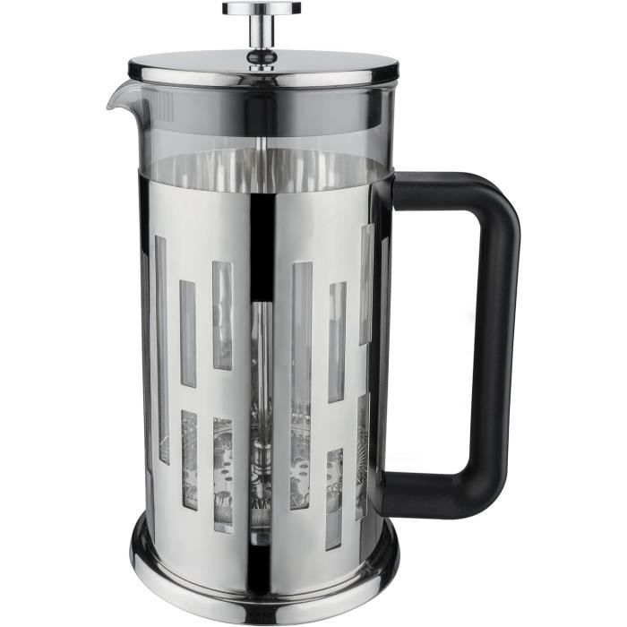Cafetière à Piston 350ml Inox 19x8,5cm