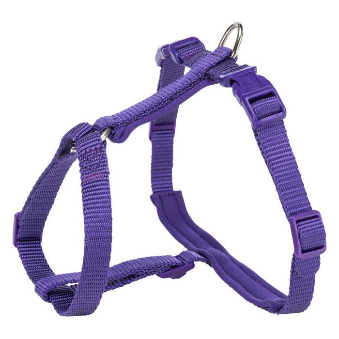 Comparer les prix de Harnais H XL avec laisse Premium, taille 33-57cm/13mm,  violet. pour chats - Trixie