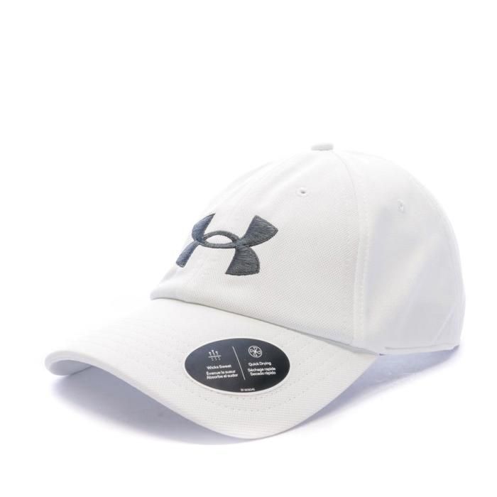 Casquette Under Armour réglable Blitzing - blanc/gris foncé - TU