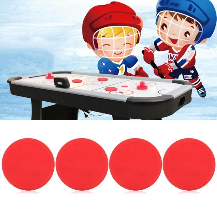 4 Rondelles De Hockey Sur Air – Plastique Résistant, 3 Tailles (S, M, L), Remplacement Pour Table De Jeu