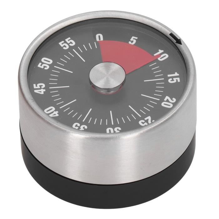 Minuterie de cuisson, Minuterie de cuisine de forme ronde de 60 minutes Minuterie de cuisson, Minuterie de cuisine de forme ronde de 60 minutes