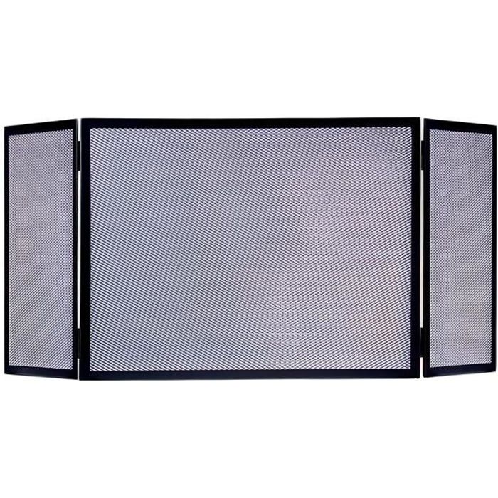 COSTWAY Pare-feu Pliable 93 x 59 CM (L x H) pour Cheminée - Poêle - 3  Volets en Fer forgé,Grille de Protection Enfant et Animaux - Cdiscount  Bricolage