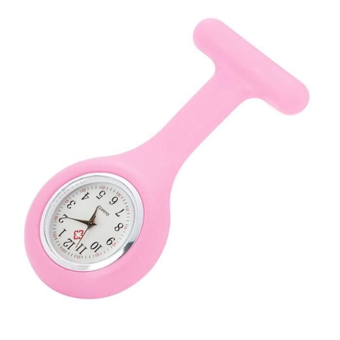 Montre Gousset Infirmière Quartz Avec Broche - Précision Et Style Pour Professionnels De Santé
