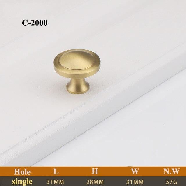 Poignées De Meuble En Forme De Penseur 3D – Laiton Doré – Boutons De Tiroir Originaux
