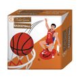 Jeu de Toilettes Basket - Pack Complet - Jeu pour WC - Qualité Premium - 1 Tapis - 1 Panier avec Ventouses - 3 Mini Balles de Basket-1