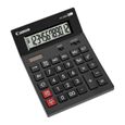 CANON Calculatrice de bureau AS-2200 - 12 chiffres - Panneau solaire, pile - Gris foncé-1