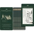 FABER-CASTELL 12 Crayons Graphite Castell 9000-1