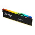 Mémoire Kingston DDR5 Fury Beast RGB 16GB (2x8GB)/4800 CL38 - 0740617328646-1