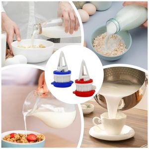 Kit 2 Becs Verseurs Pour Brique De Lait - Silicone Et ABS - Verser Sans Renverser
