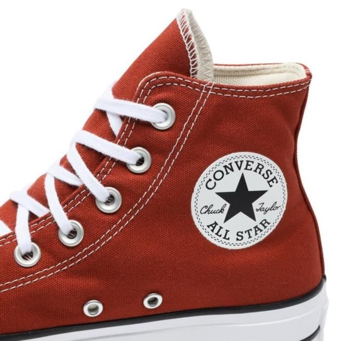 Converse femme rouge Cdiscount