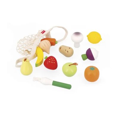 Cagette de 12 Légumes en bois Janod - Cuisine enfant - Achat & prix Cagette de 12 Légumes en bois Janod - Cuisine enfant - Achat & prix