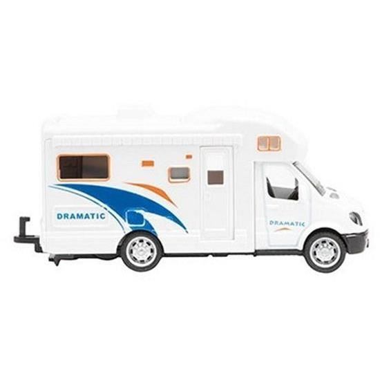 Véhicule Miniature - Camping car + remorque et moto neige - Enfant