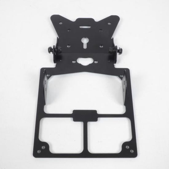 Support De Plaque D'immatriculation Moto – Tôle Alu 3mm, 180x200mm, Configurable, Neuf