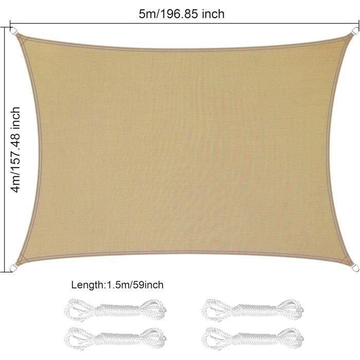 Voile D Ombrage 4x5