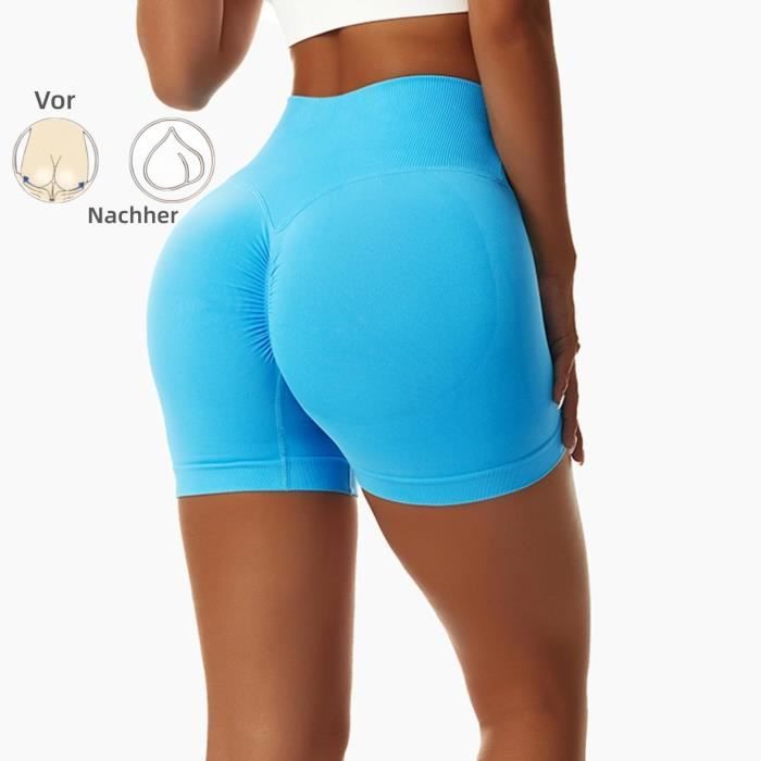 Legging court on sale femme bleu marine