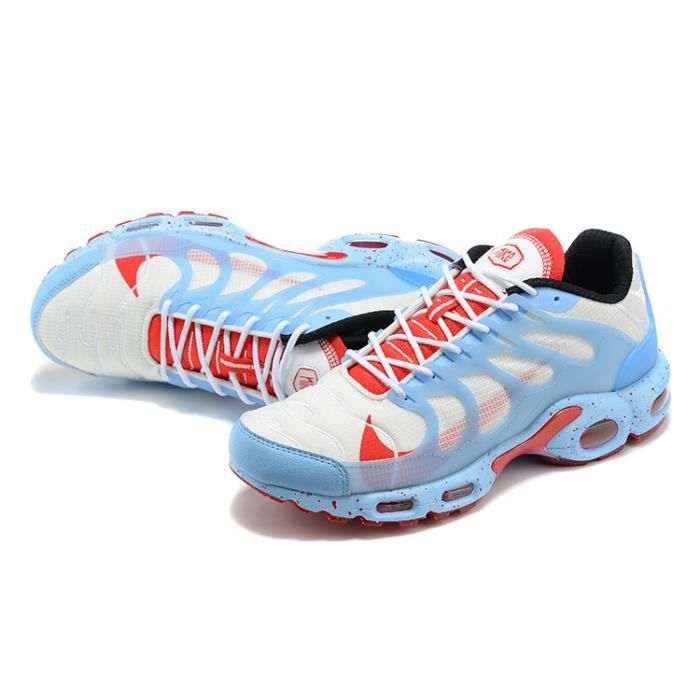 Nike air max tn blanc bleu rouge hot sale
