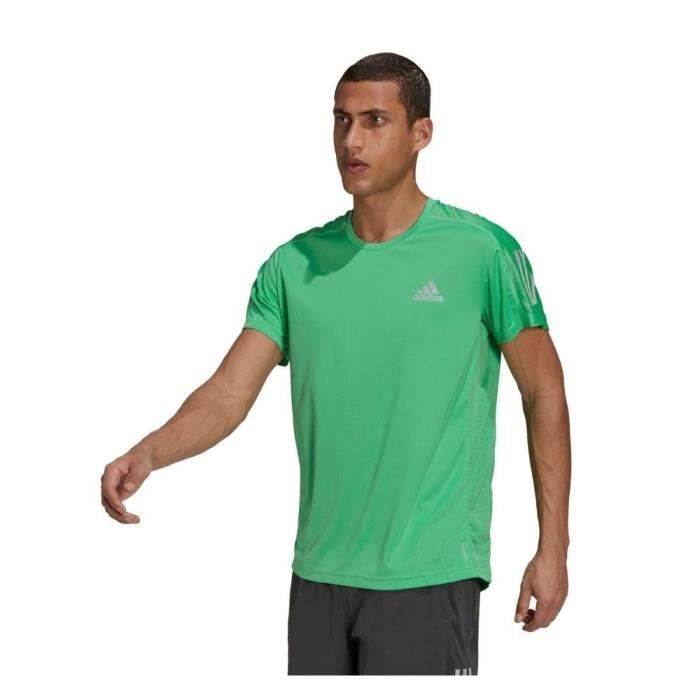 ADIDAS T Shirt Own The Run Vert Homme Adulte Vert Cdiscount