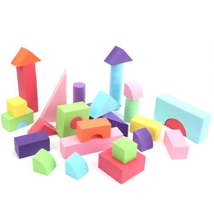 Blocs d'empilage Blocs de Construction en Mousse EVA Jouet de ...
