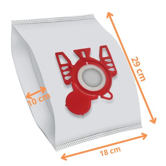 Lot De 10 Sacs D'aspirateur Premium Pour Miele COMFORT S381 - Neufs Sous Emballage