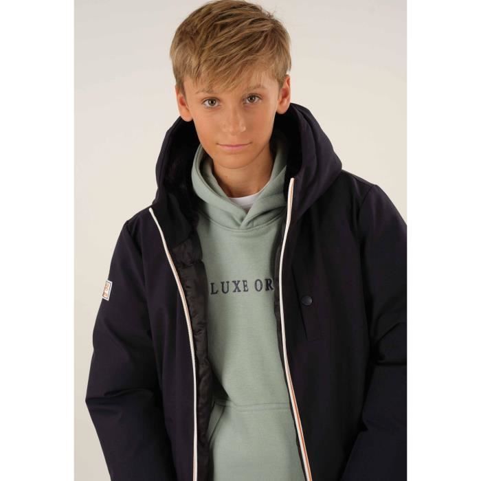 Blouson a capuche enfant Deeluxe Dylan Night blue Cdiscount Pret a Porter