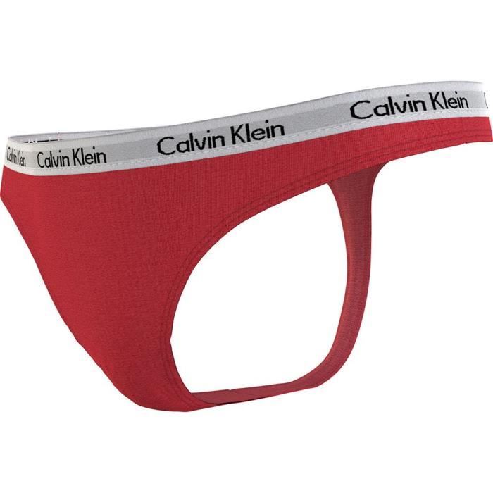 Tanga calvin klein femme rouge deals