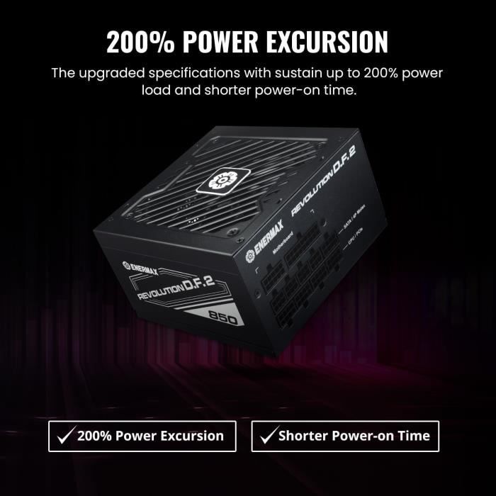 Enermax REVOLUTION D.F. 2 850W 80 Plus Gold Full Modular