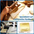 Feuille d or 100 Pièces 14 cm x 14 cm Feuille d'or Resine Epoxy feuilles d'or et feuilles de métal pour Dorure Peinture Résine-3
