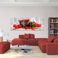 Runa art Tableau Décoration Murale Cuisine Légumes 200x80 cm - 5 Panneaux Deco Toile Prêt à Accrocher 005855b-3