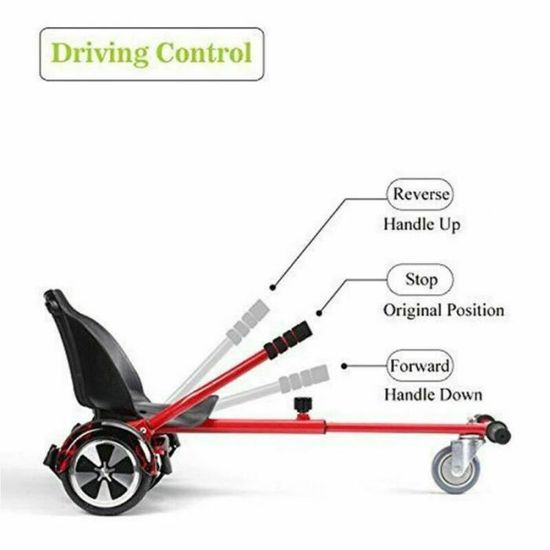 Go Kart Hoverkart - Siège pour Hoverboard Hover Self Balance Noir  Accessoires de scooter pour 6.5 8 10 scooter à équilibrage - Cdiscount  Sport