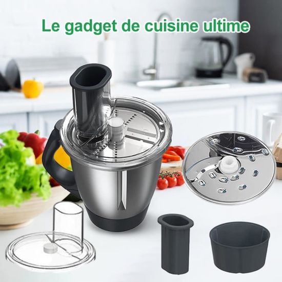 Découpe-Minute Thermomix, il râpe et tranche fin ou épais