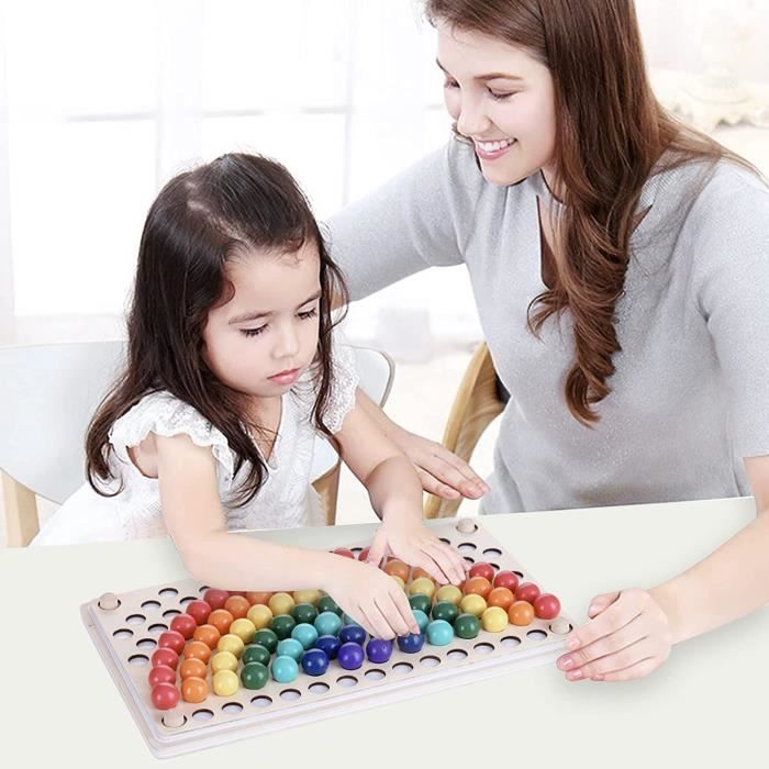 Jouet Puzzle en Bois Montessori pour Enfants 1-6 Ans. Jeu Éducatif Mathématiques, Apprendre Jouet Puzzle en Bois Montessori pour Enfants 1-6 Ans. Jeu Éducatif Mathématiques, Apprendre