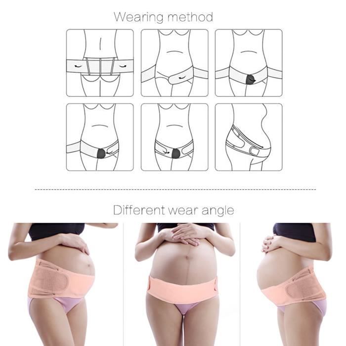 Femme Enceinte Ceinture Ceinture de Maternité Soutien Lombaire et Femme Enceinte Ceinture Ceinture de Maternité Soutien Lombaire et
