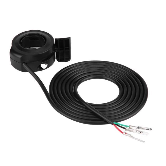 Accélérateur de Pouce pour Trottinette Électrique, Installation Facile, Poignée Sensible en ABS pour S1