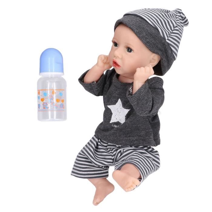Poupon Poupee bebe 12 pouces interactive silicone Doll nouveau-ne enfant  Mignonne Jouet playmate Cadeau-a1 - Cdiscount Jeux - Jouets