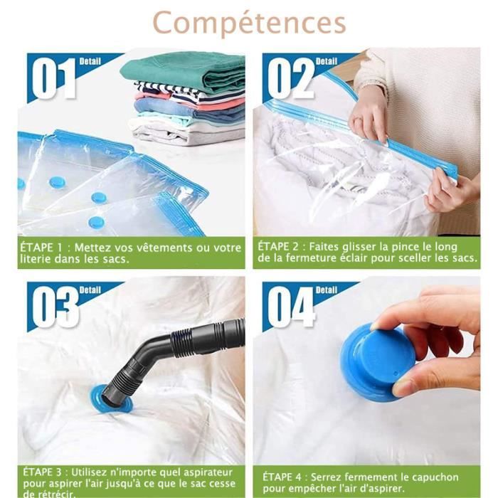 Sac sous vide vetement gifi outlet
