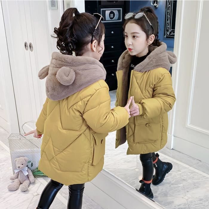 Doudoune jaune deals fille