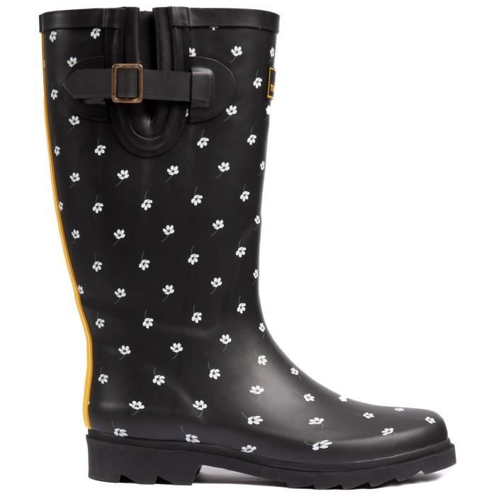 Bottes De Pluie En Caoutchouc Pour Femme - Imperméables & Antidérapantes - Idéales Jardin, Travail, Pêche | Taille 36 à 48