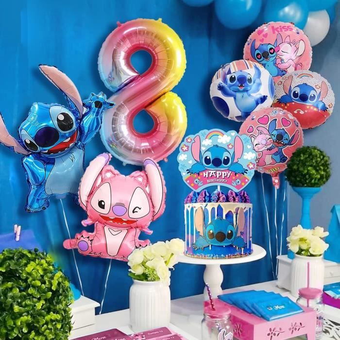 Star Lilo & Stitch – 12 pièces, fournitures de fête d'anniversaire