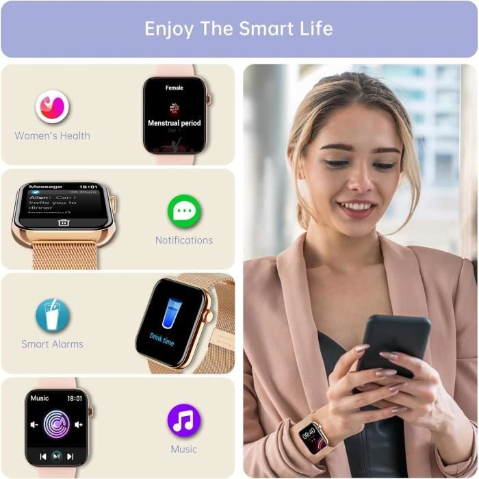 Montre connectée smart shop life