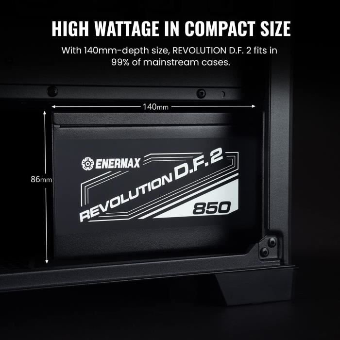 REVOLUTION D.F. 2 1200 Watt 80 PLUS Gold Fully Modular ATX 3.0 Power