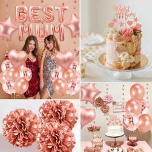 ELNX Lot De 20 Rubans à Gâteau, Nœuds Pour Décoration De Gâteau, Pour Anniversaire, Mariage, Mariage (Rose