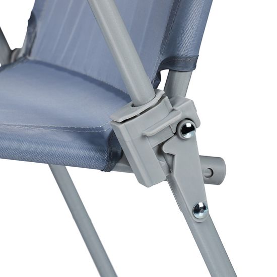 Chaise Pliable Enfant Avec Dossier Oreilles De Lapin – Tabouret Étape Portable Robuste, Poignée Intégrée – Idéale Cuisine, Salon, Chambre (Rose/Gris)