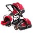 Poussette Bebe 3 En 1 Nouveau Ne Bebe Poussette Haute Paysage Poussette Bebe Poussette Landau Poussettes Pour Bebe 0 36 Mois