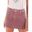 mini jupe velours